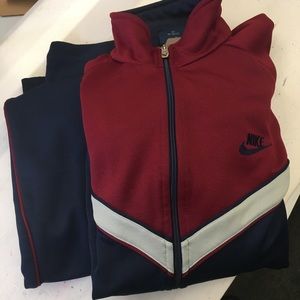 Nike early 80s track suit.